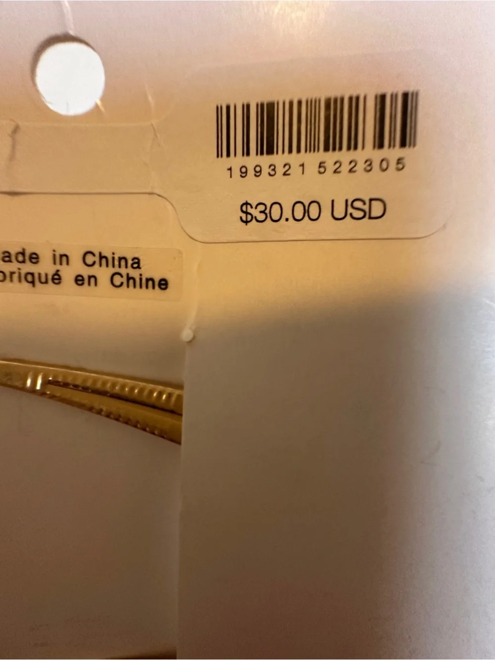 Free People gold tone